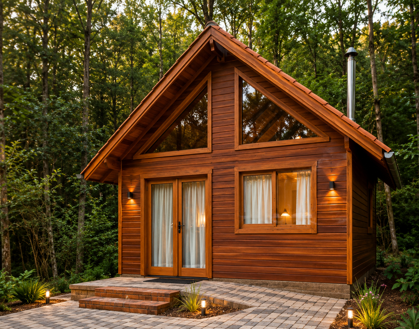 Modelo Cabana Europeia