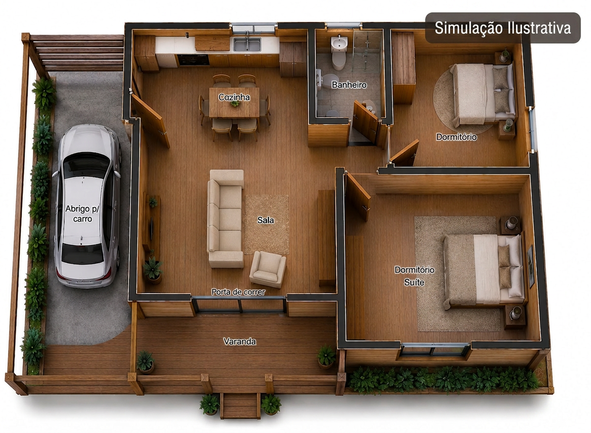 Modelo Jardins